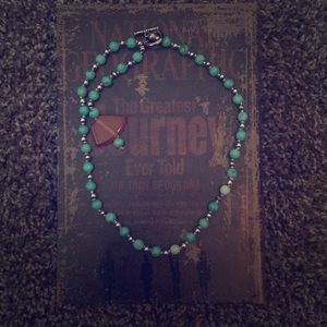 💋Turquoise beaded Necklace💋